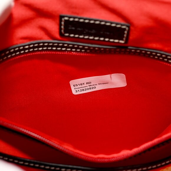 Dooney & Bourke Disney Parks Downtown Mickey Shopper Tote NWT Exclusive - Picture 7 of 7